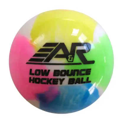 A&R Low Bounce Tie-Dye Hockey Ball