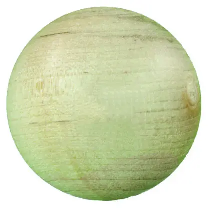 Wood stick handling ball