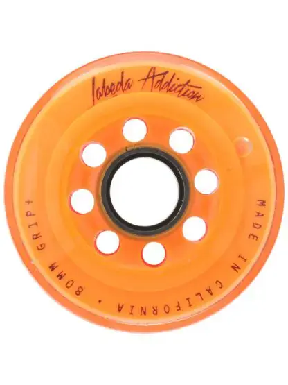 Labeda Addiction Grip Plus 78A Roller Hockey Wheel - Orange