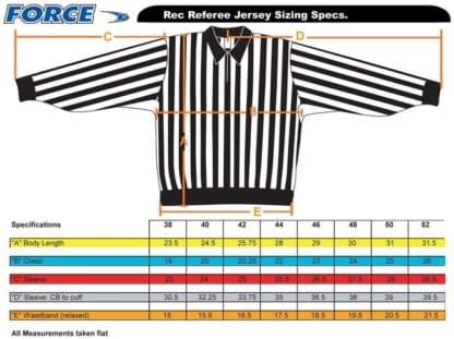 Force Rec Officiating Youth Jersey - Image 4