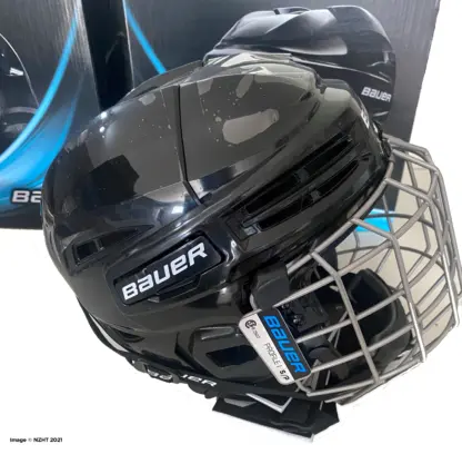 Bauer IMS 5.0 II Hockey Helmet Combo - Image 2