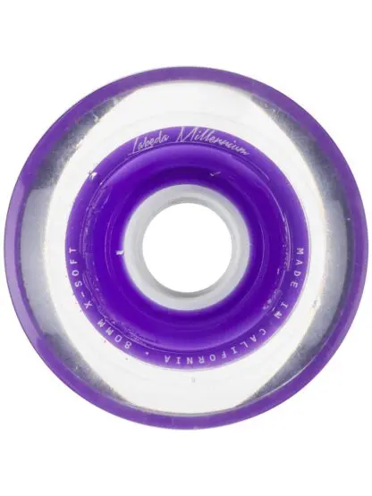 Labeda Millennium 74A X-Soft Roller Hockey Wheel - Purple