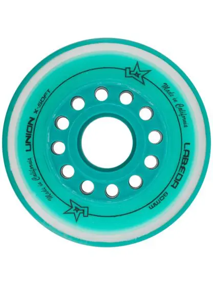 Labeda Union 74A X-Soft Roller Hockey Wheel - Mint
