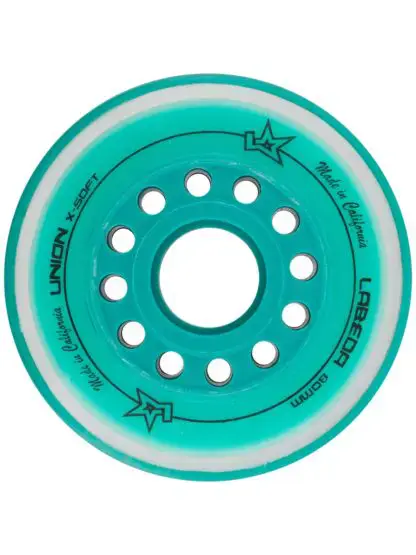Labeda Union 74A X-Soft Roller Hockey Wheel - Mint