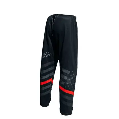Black Biscuit The Thin Red Line Inline Pant - Image 3