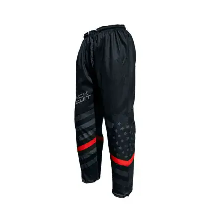 Black Biscuit The Thin Red Line Inline Pant
