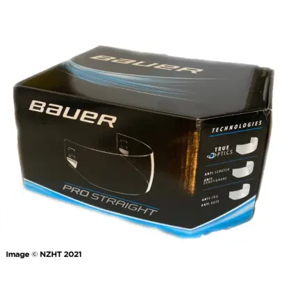 Bauer Pro Straight Visor Clear - Image 3
