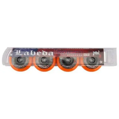 Labeda Asphalt Hard 85A Roller Hockey Wheel - 4 Pack